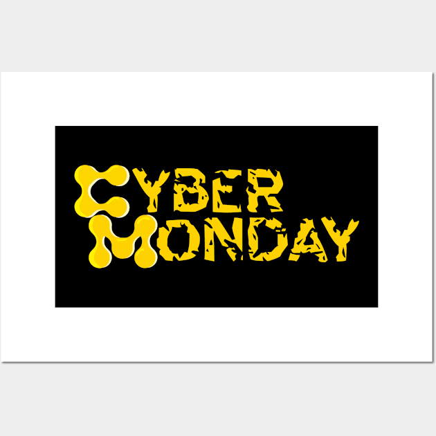 Cyber Monday Wall Art by radeckari25